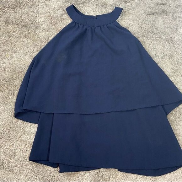 Paper crane tiered blouse - Picture 1 of 3